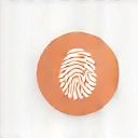 Icono abstracto de una huella dactilar o un patrón único simbolizando personalización