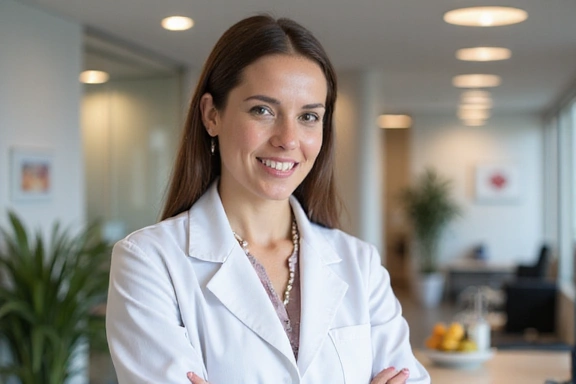Retrato profesional de la nutricionista principal de Nutrivida Saludable